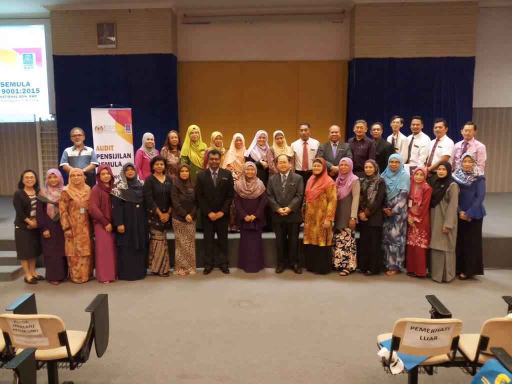 Audit Pensijilan Semula SPKMS ISO 9001:2015