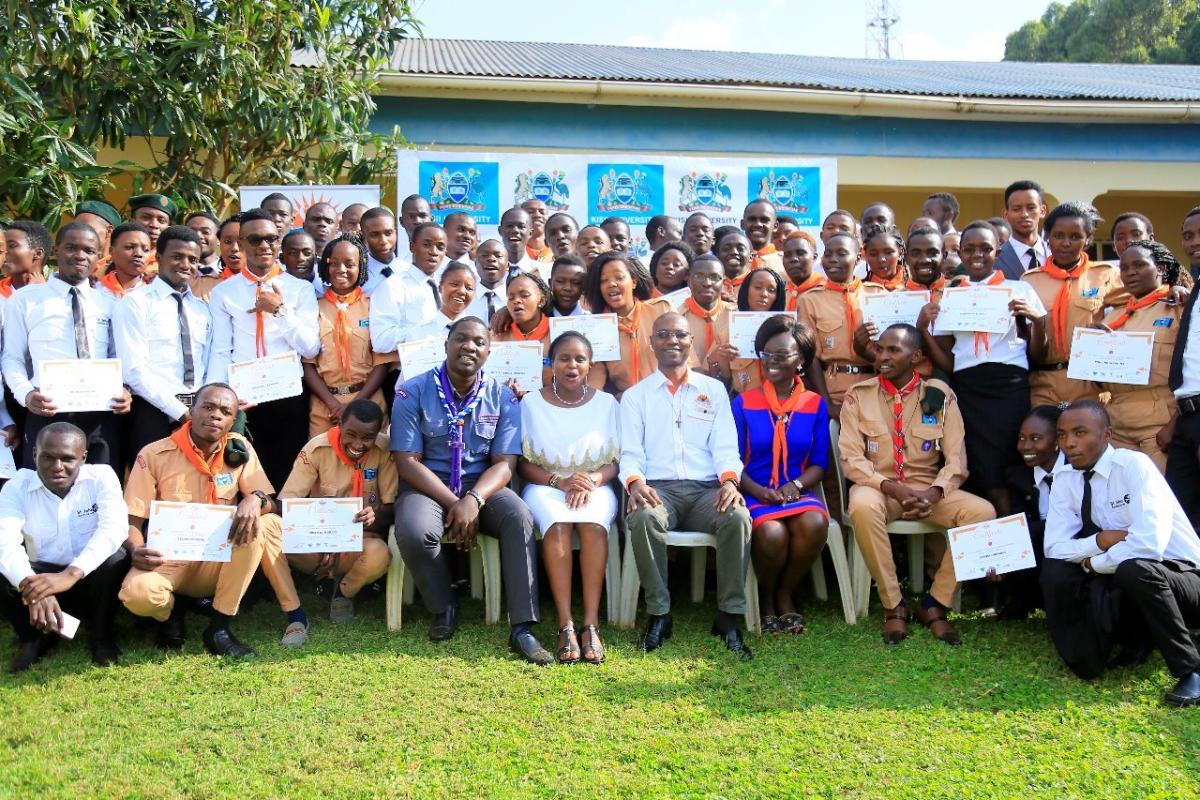 Scouts Graduate with Peer Counseling Skills