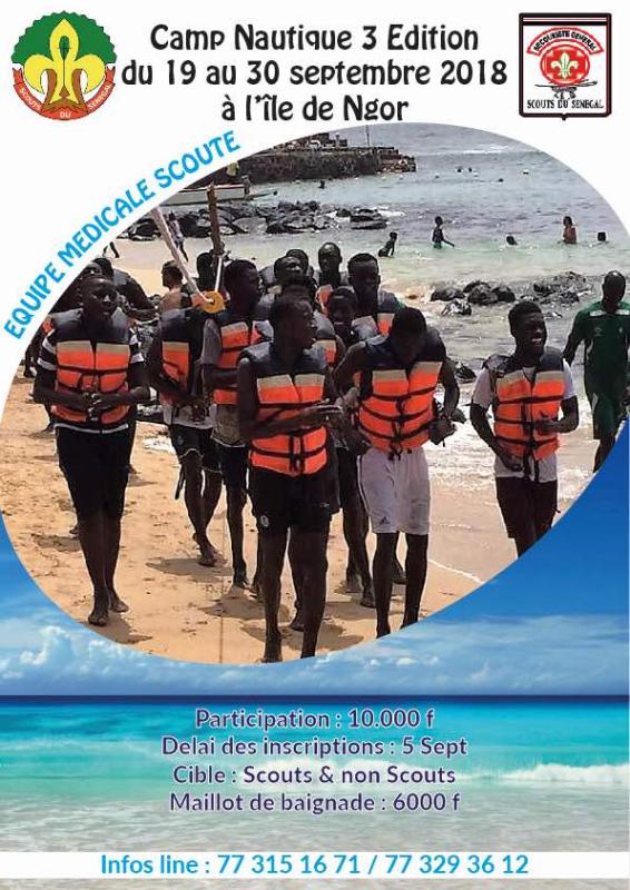 Projet Badge de bois " Camps Nautiques "