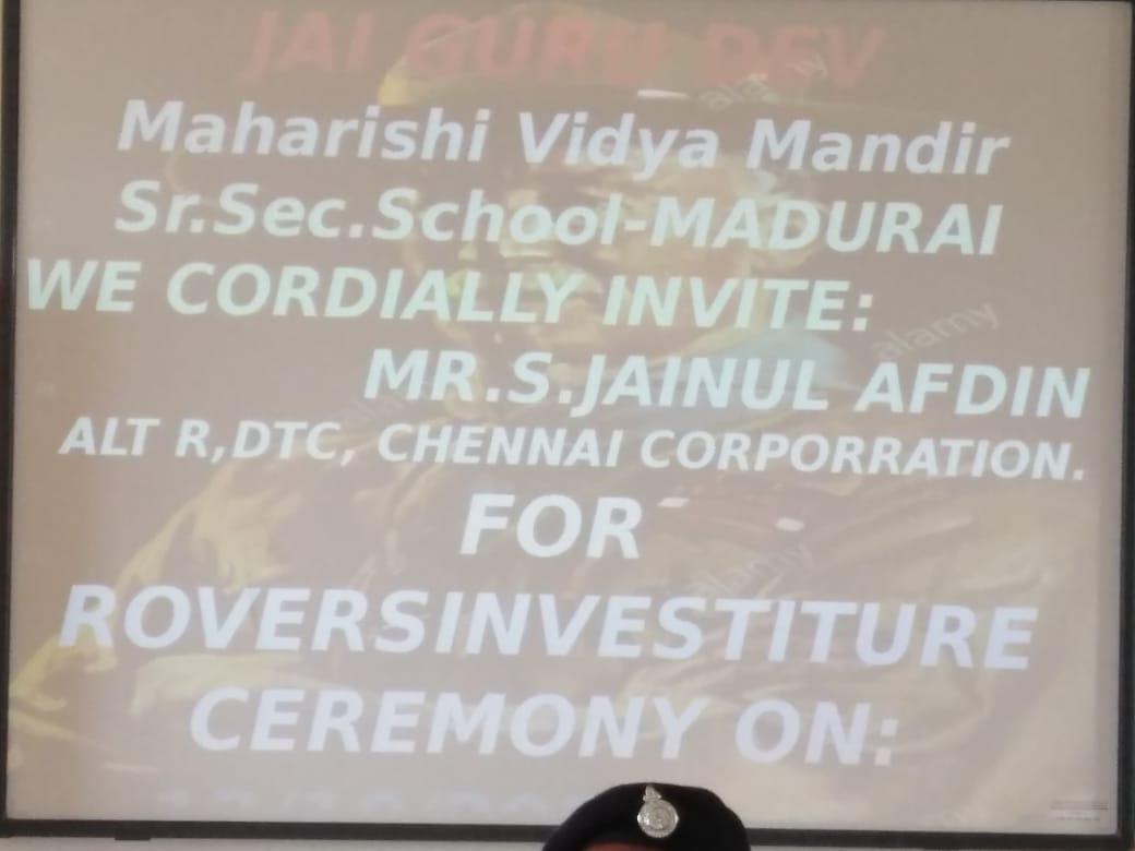 ROVERS INVESTITURE  PROGRAM