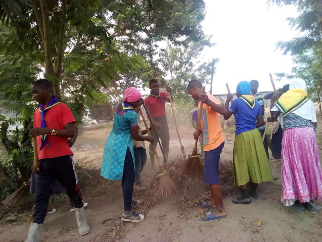 Community Service at Rufiji District. 