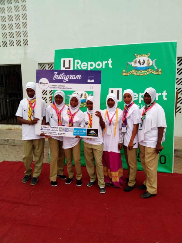 U-Report Launching in Zanzibar 