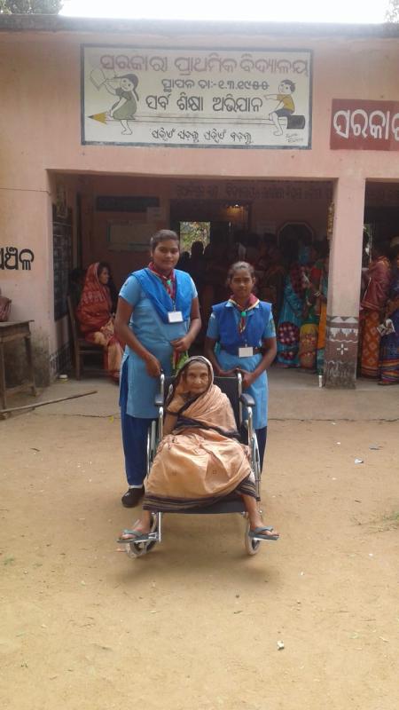 social service at dhelsara village sundargarh