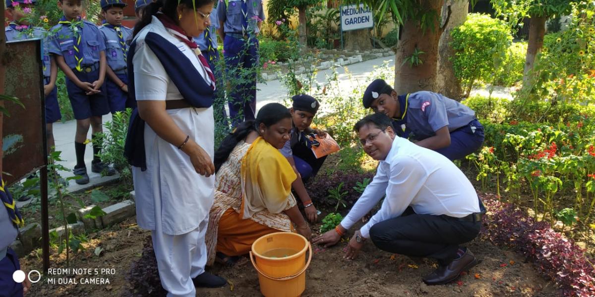 WORLD EARTH DAY 22 APRIL 2019 (K V NO 4 KORBA, RAIPUR ,C.G )