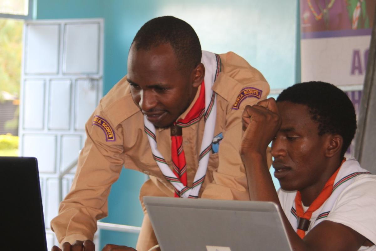 Scouting for Hope Kenya MOP training. 