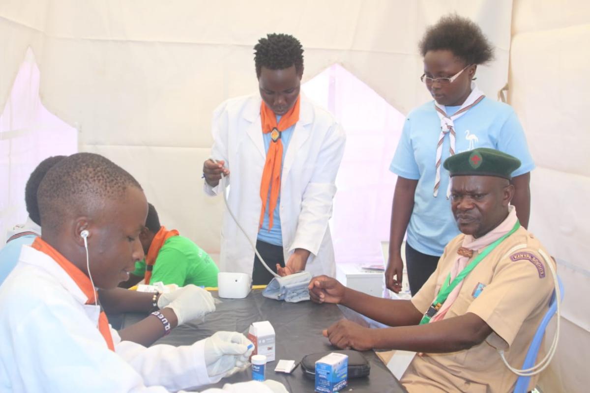 aiming at creating awareness of diseases like blood pressure, cancer and waterborne diseases and how to prevent them