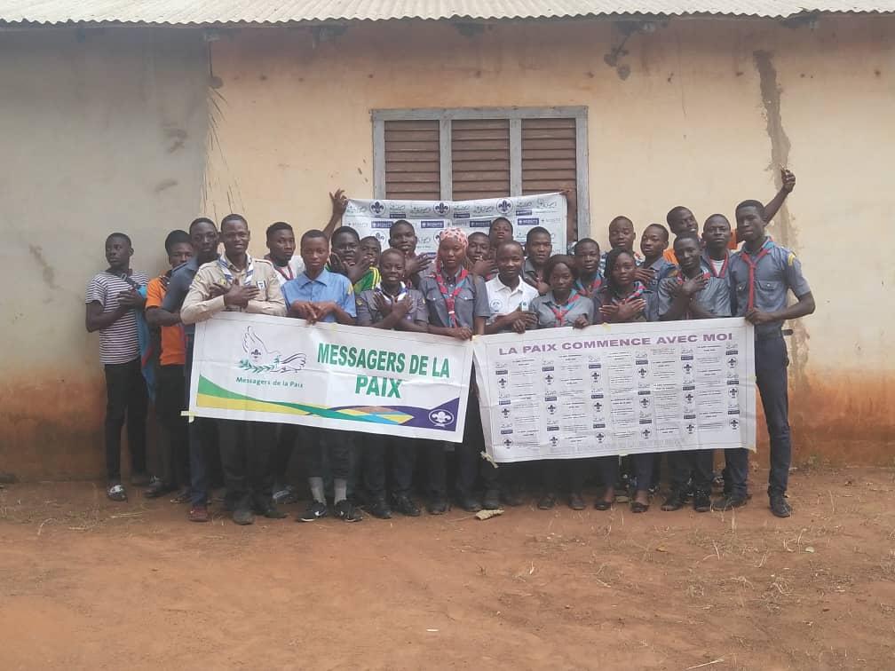 Echange avec les scouts universitaires sur le programme MOP et les ODDs. 