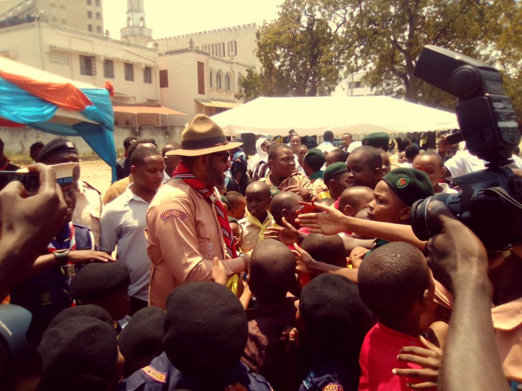 investiture ceremony for Area Member of parliament