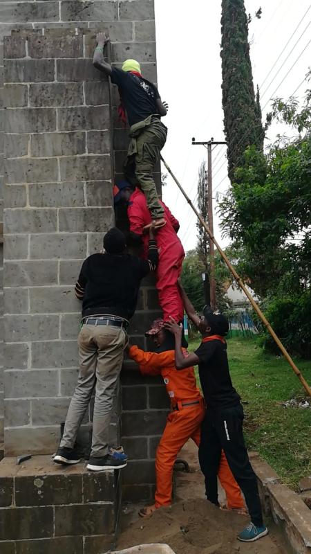 Team Kazi in action from Kenya