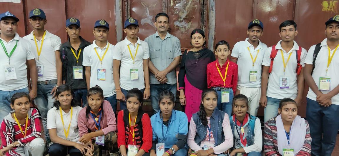 वैशाली जिला का टीम उदयपुर राजस्थान के लिए प्रस्थान