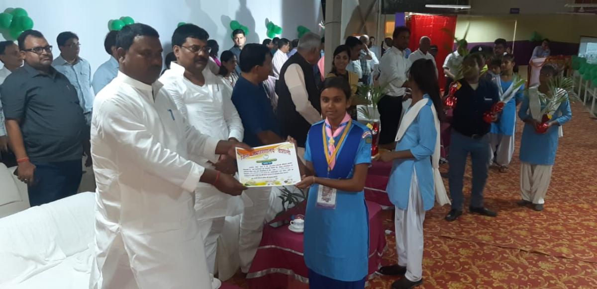 जल ही जीवन हरियाली मिशन अभियान में उत्कृष्ट कार्य करने वाले स्काउट गए सम्मानित
