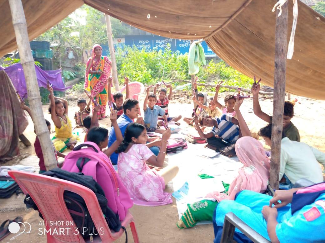Morning class by Rangers of NJW OPEN UNIT Odisha