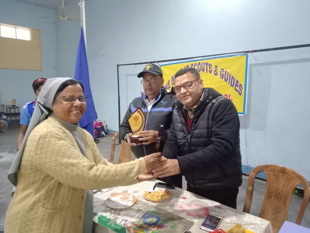  भारत स्काउट और गाइड के प्रथम सोपान और तृतीय सोपान का समापन सह दीक्षांत समारोह मनाया गया।