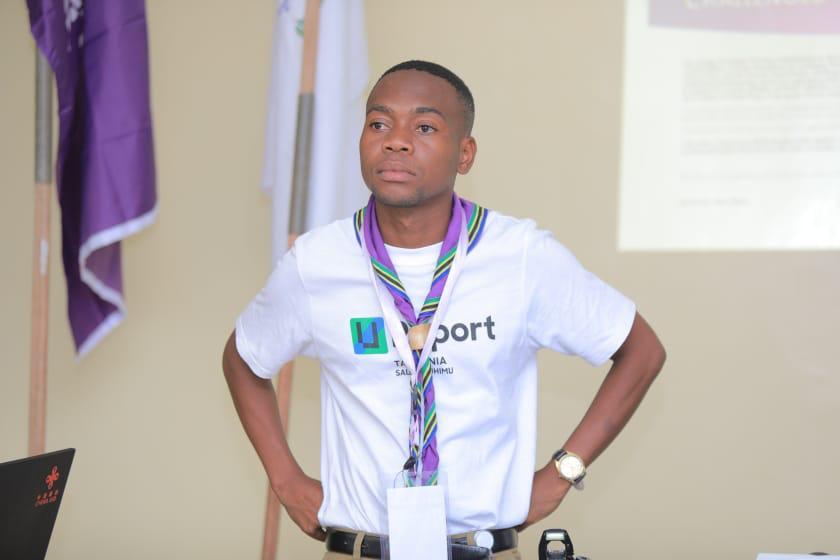 U-REPORT PROJECT PARTICIPATION TO THE  THE COMMEMORATION OF 107YEARS OF SCOUTING IN ZANZIBAR