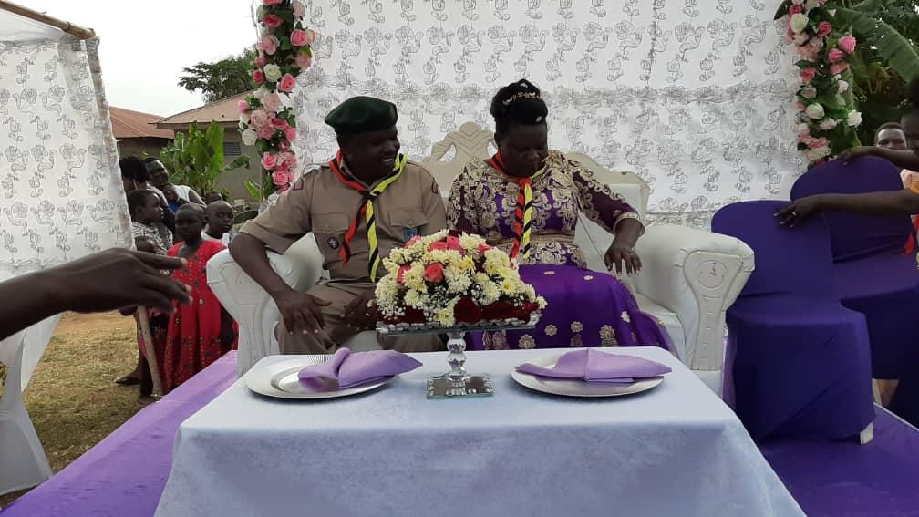 National executive commisioner of Uganda scouts association weds in soroti