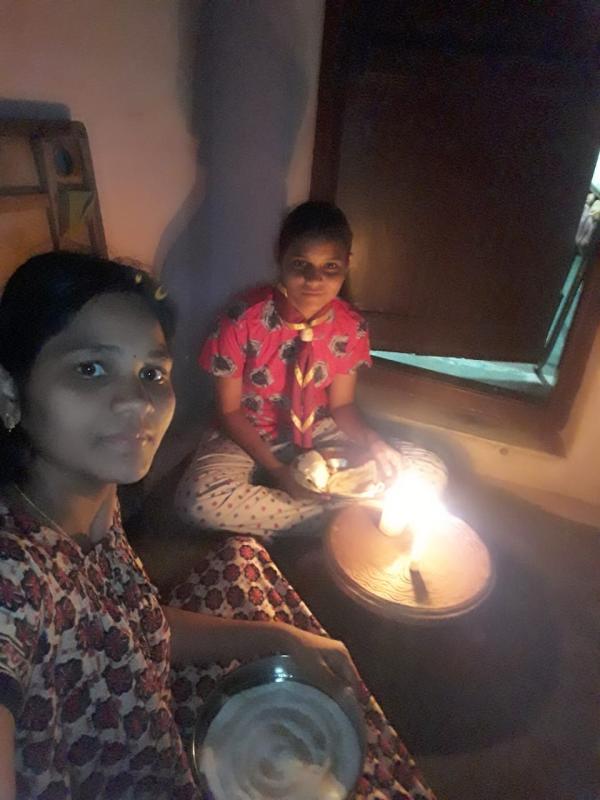 dinner in the dark