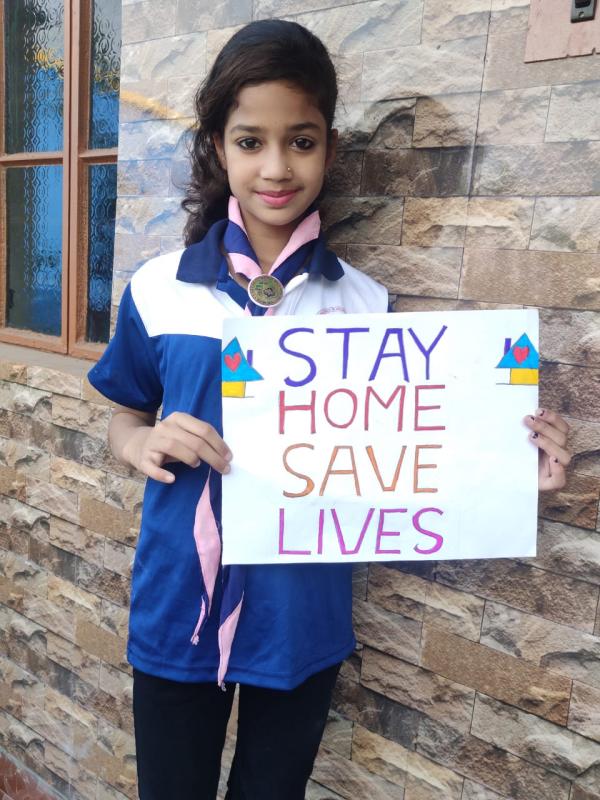 spread the awerness on stay at sweet homea
