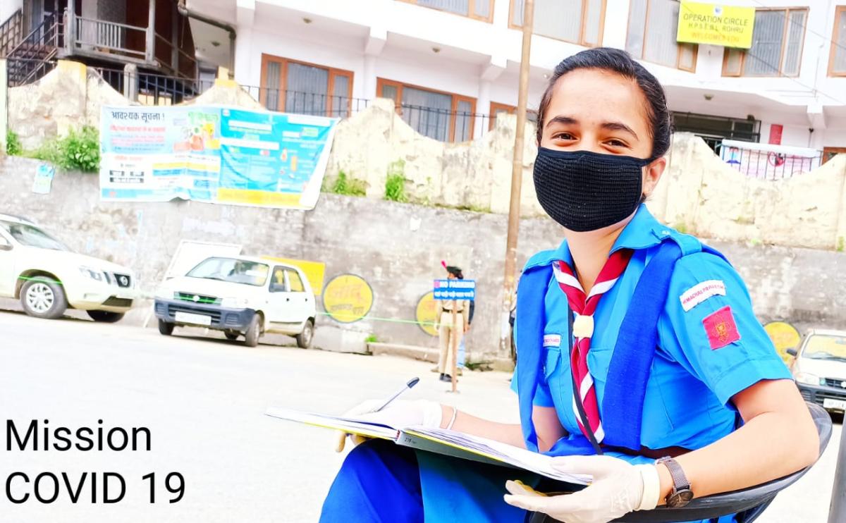 scouts_fight_against_covud-19  #social duty #lbs Govt pg College SARSWATINAGAR #Sankalp#BSGHPforce