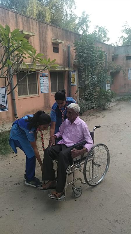 Volunteer# Election duty ....Brighten lives 