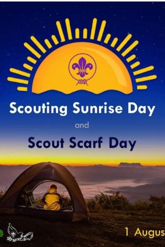 Scout Scarf Day Celebration
