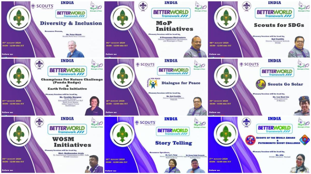 05-08 & 17-20 August,
2020.