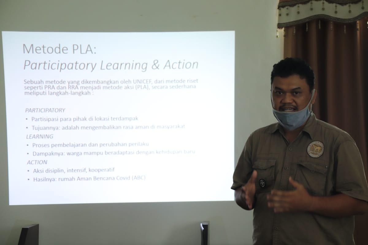 A WOSM Consultant Prepare PLA for Covid Risk Reduction in Indonesia