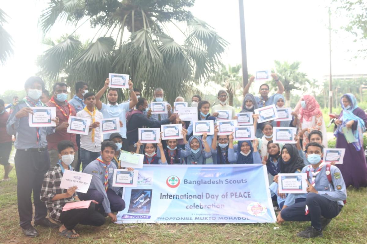 International peace day celebration 2020