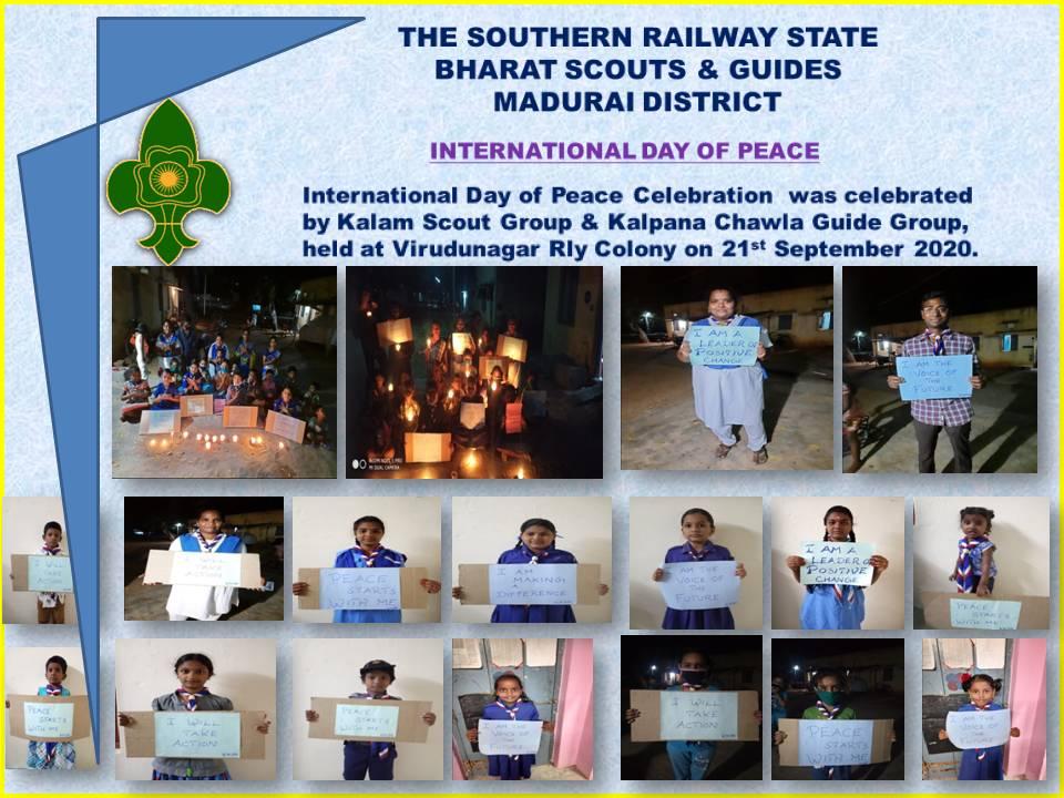 International Peace day celebration 2020