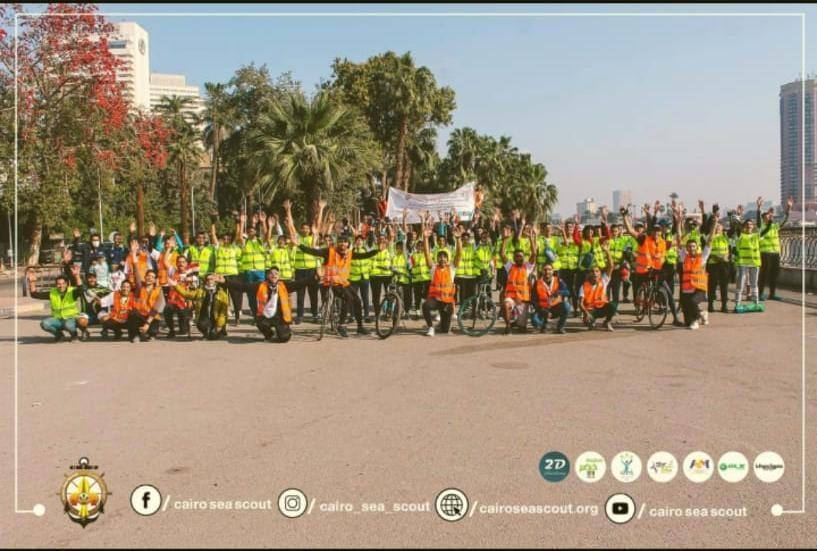 الاستعداد في مقر الكشافة البحريه الرئيسي (حارس)للعمل علي اهداف التنمية المستدامة