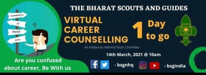 career counselling by the Bharat Scout and guide
