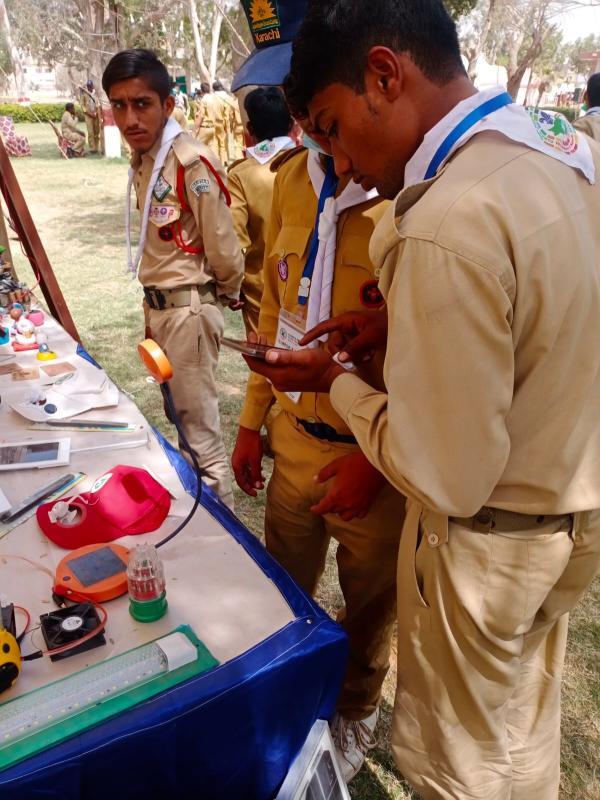 clean end green Pakistan camporee