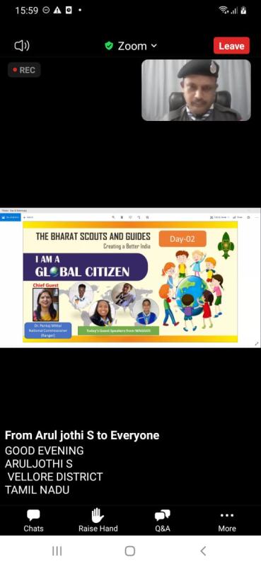 I'm a Global Citizen # BSG 4SDGs Report of Day 2