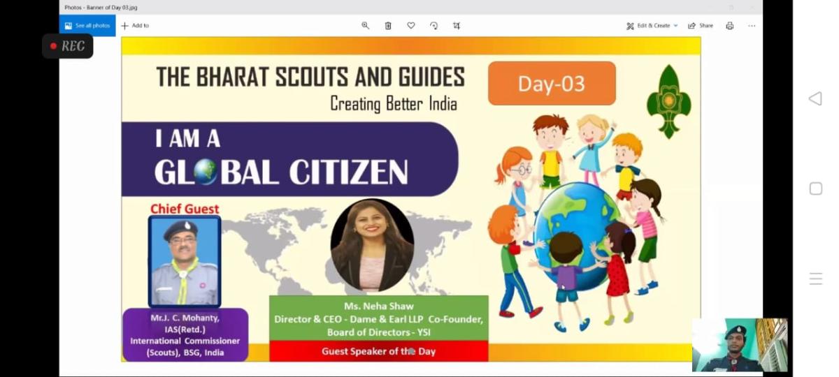 "I AM A GLOBAL CITIZEN"