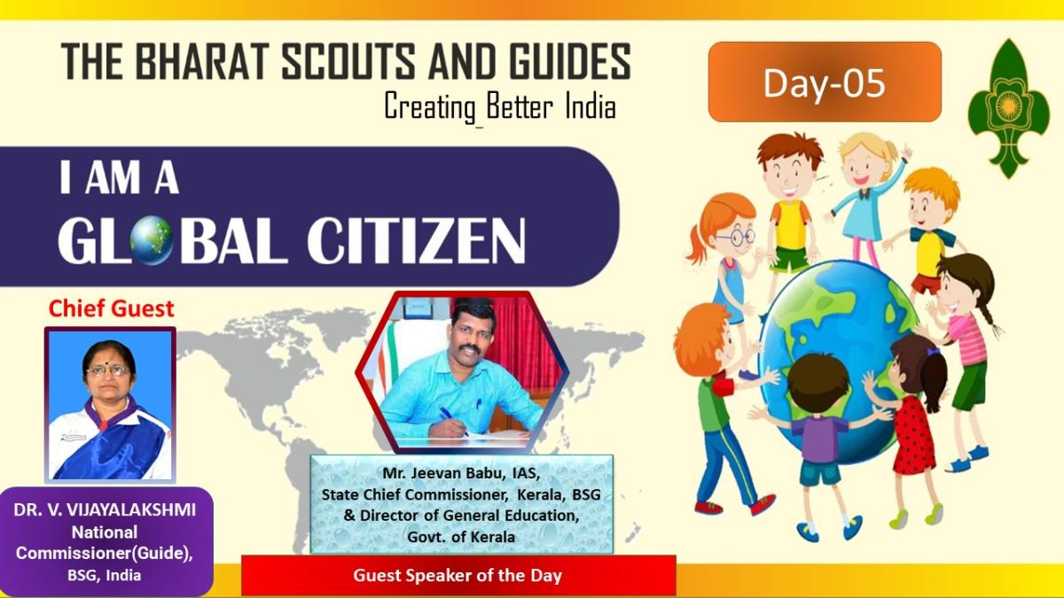  'I am a global citizen' webiner Day 5 
