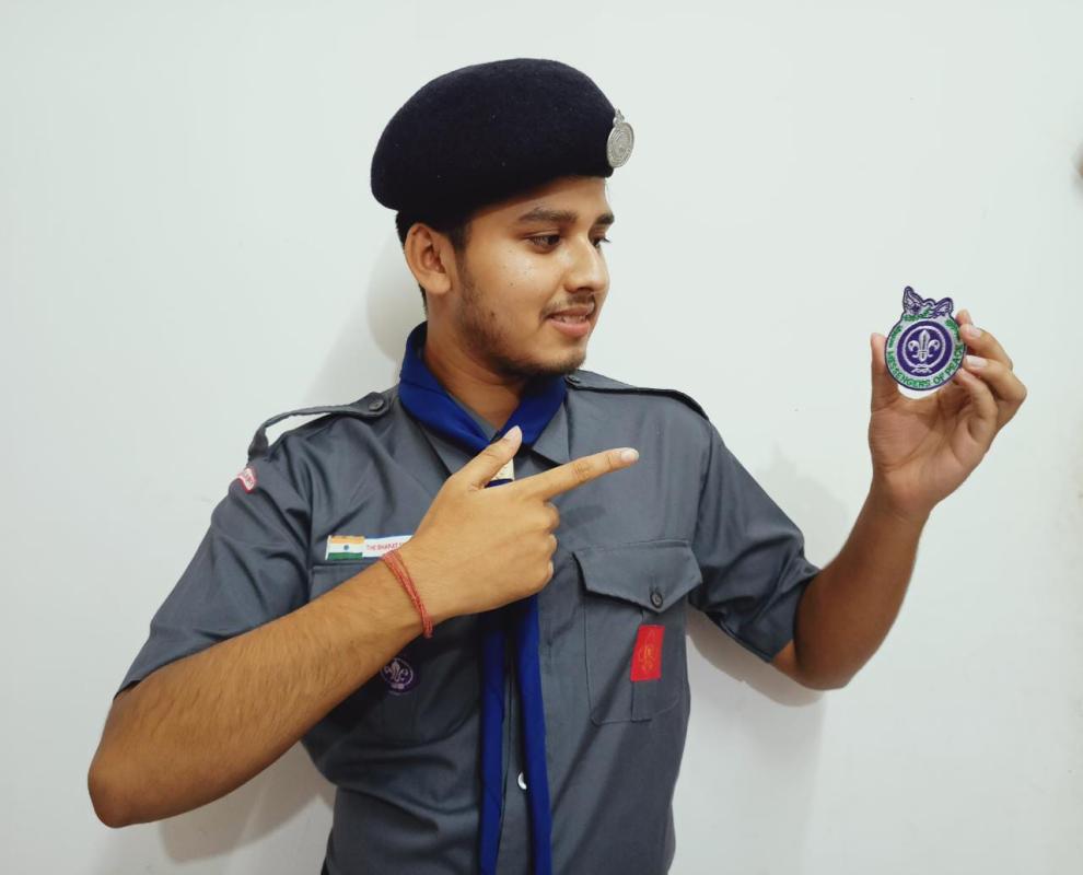 MoP Ring Badge earned by the Rovers for their contribution towards their community