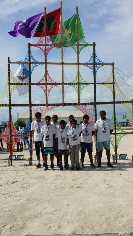 National Maldives scout association craft camp ends