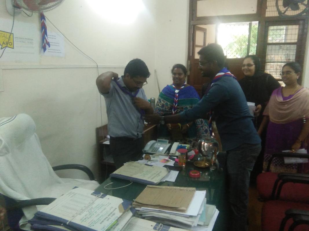 World scout scarf day celebration 2016