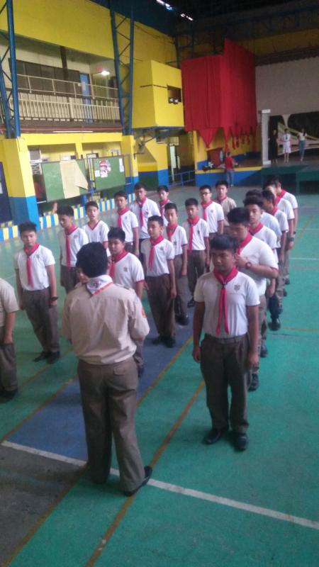 Union Scouts Drill Practice