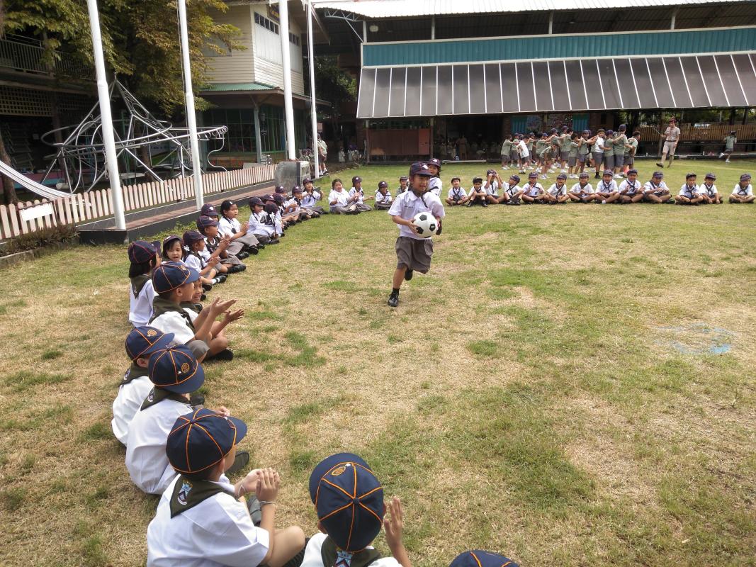 กิจกรรมนันทนาการลูกเสือสำรองป.1