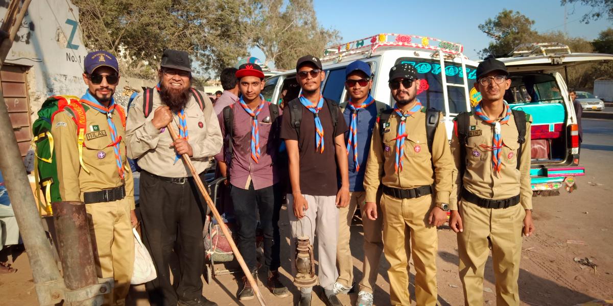 jauhar Scouts open group model colony Malir Karachi, Pakistan.