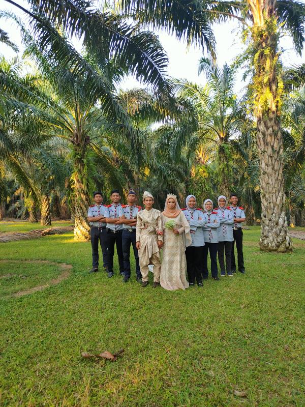 majlis perkahwinan maslini binti hamid