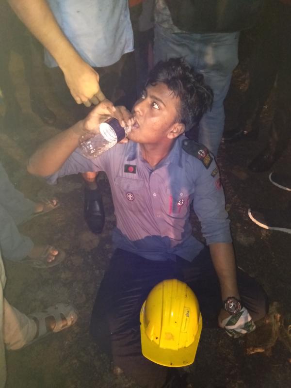 রাজধানী সুপার মার্কেটে অগ্নিকাণ্ড