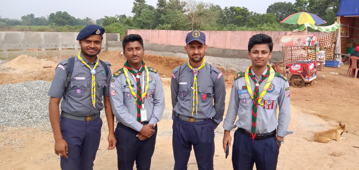 nice Bharat scout and guide