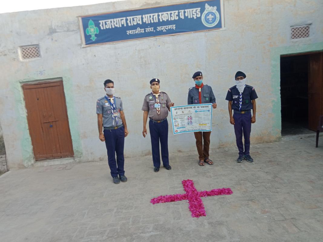 "विश्व रेड क्रॉस दिवस मनाया"
