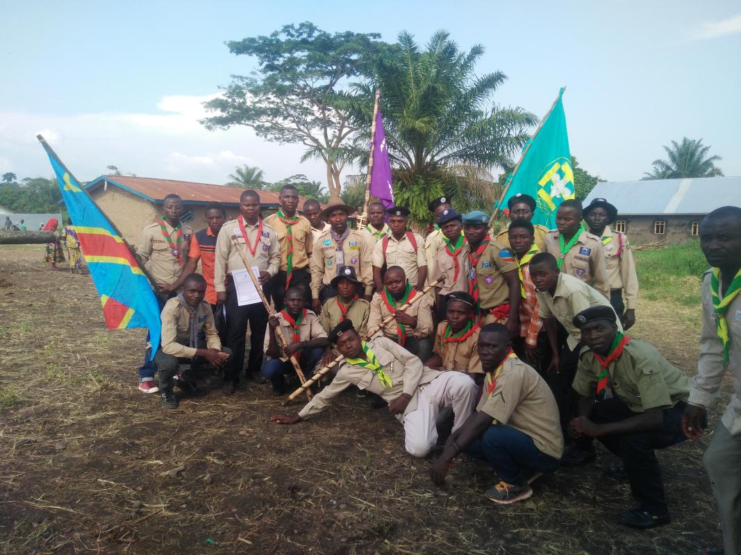 Installation d'un nouveau groupe scout
