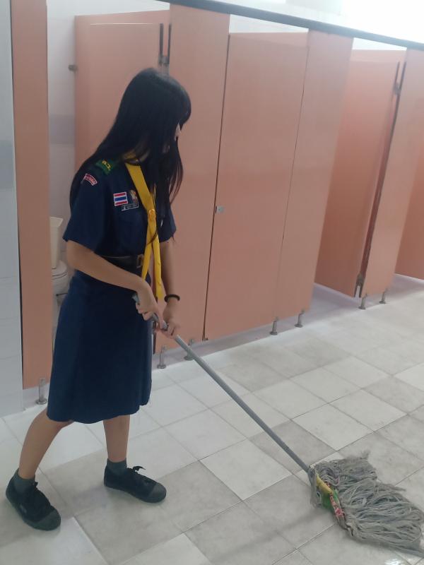 ทำความสะอาดห้องน้ำ