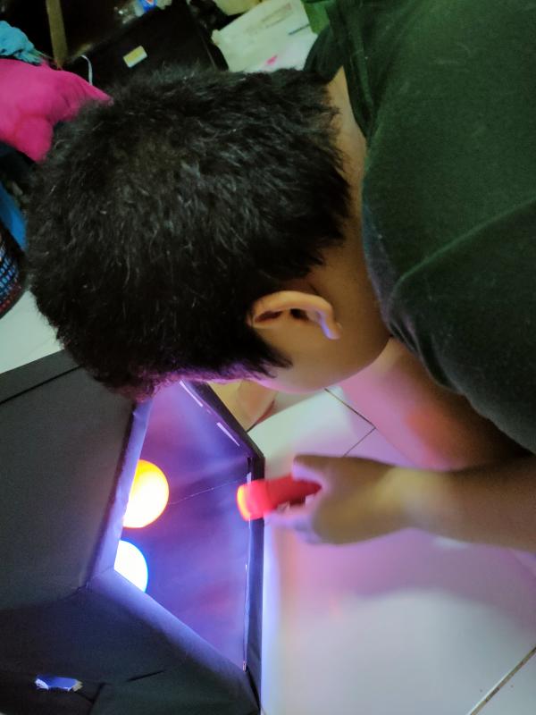 อบรมให้ความรู้เรื่องระบบสุริยะจักรวาล