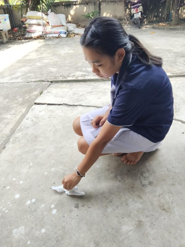 เก็บขยะ