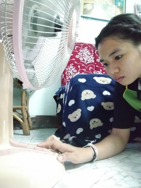 ปิดพัดลมเมื่อไม่ใช้เเล้ว