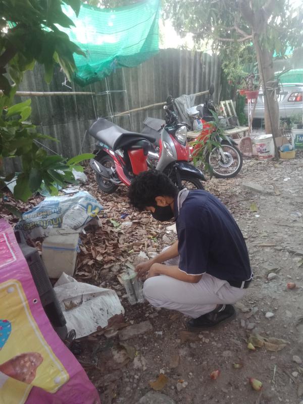 เก็บขยะ